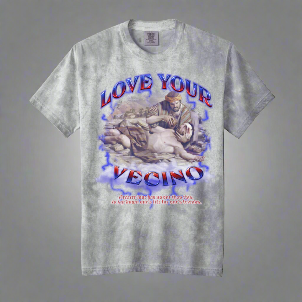 Love Your Vecino Tee - Vol. 1 (Smoke Dye)